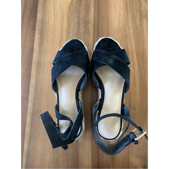 Vince Camuto Leather Espadrilles - Picture 7 of 9